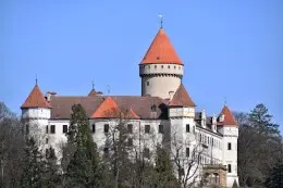 miniatura zamku konopiste