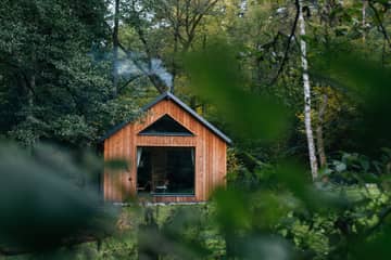 Podzim u chaty Roklinky